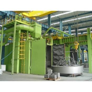 Shot Blasting Machine In Hardware Industry