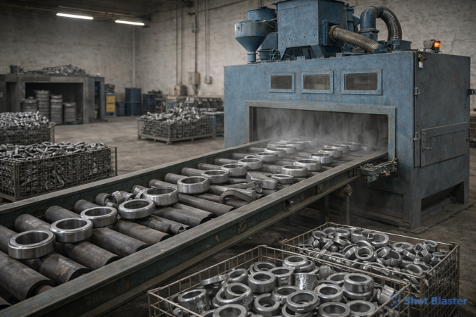 Shot Blasting Machine In Bearing Industry