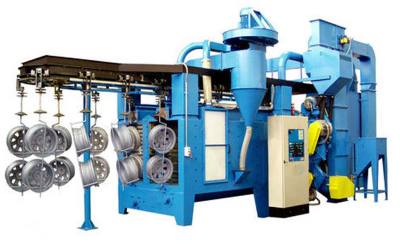 Alloy Wheel Shot Blasting Machine