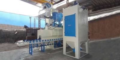 Cylinder Shot Blasting Machine