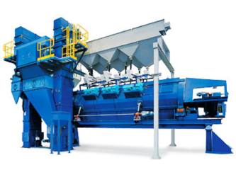 Continuous Shot Blasting Machine