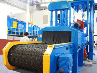 Wire Mesh Shot Blasting Machine