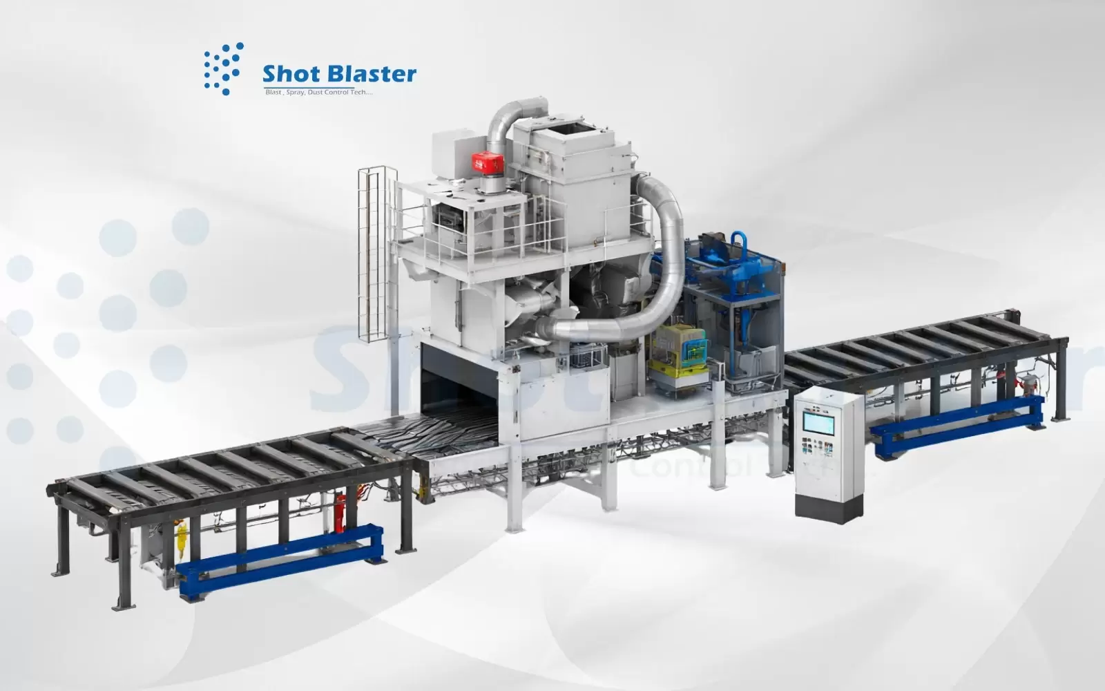 Steel Pipe Shot Blasting Machine